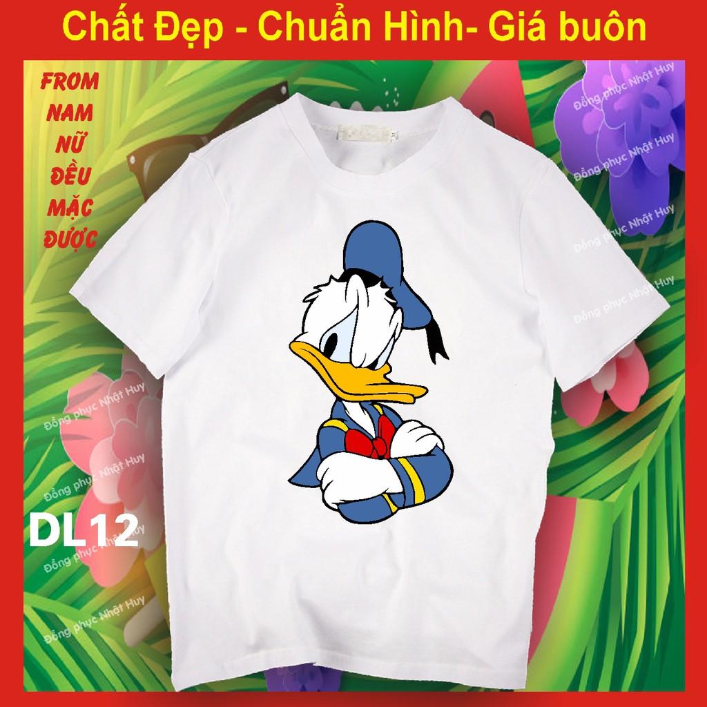 Áo thun vịt Donald DL11, phông , chất đẹp, bao đổi trả