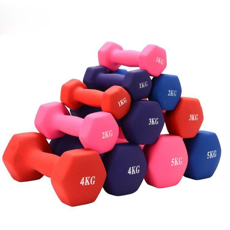 Tạ Tay Lõi Sắt Bọc Cao Su đúc nguyên khối/1 Chiếc