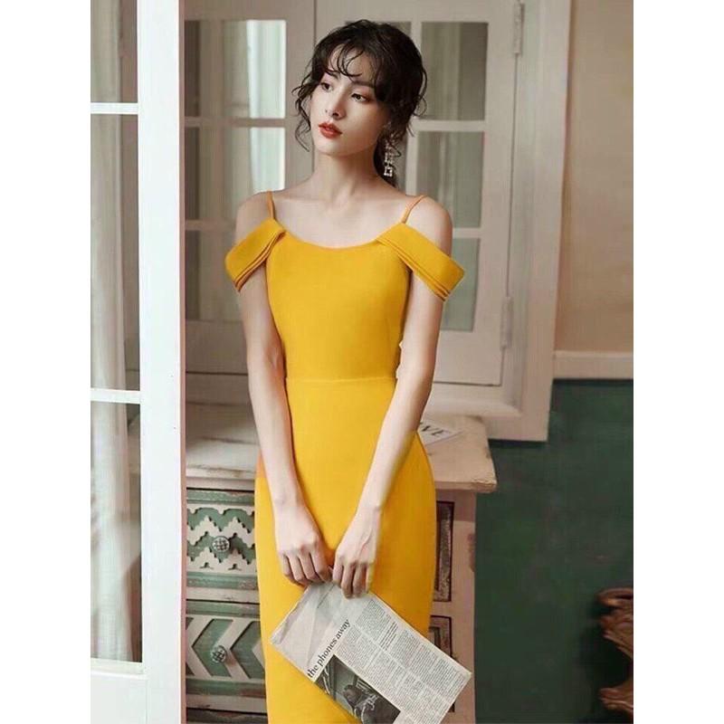 ĐẦM ÔM TRỄ VAI 2 DÂY