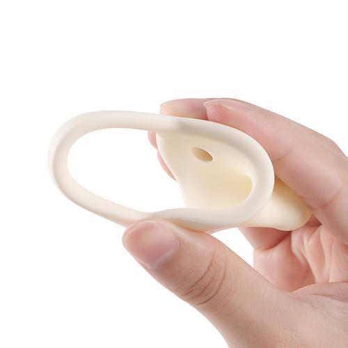 Núm ti giả kèm dây đeo Haakaa. Chất liệu silicone cao cấp, mềm mại. Không chứa BPA, PVC và phthalate