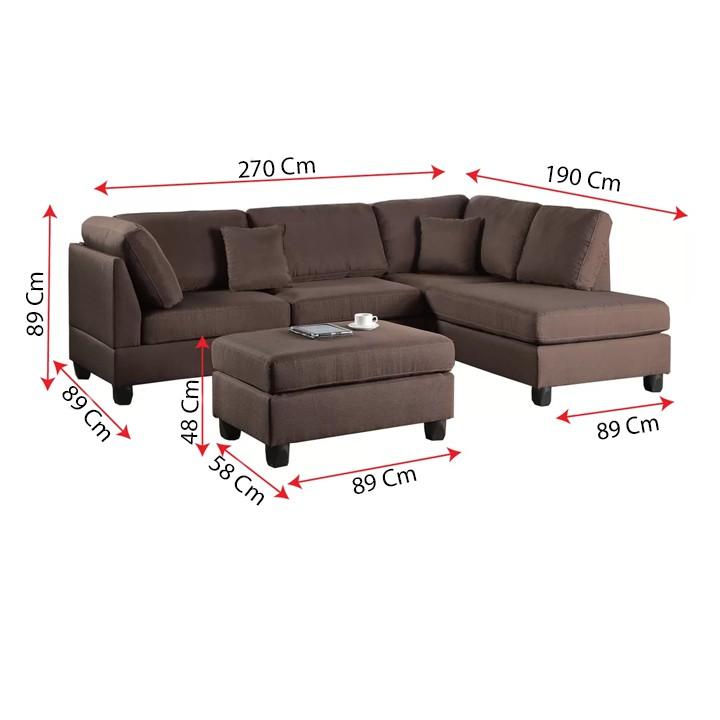 Bàn ghế sofa góc phòng khách Juno Sofa PH-SFGT01-V3 Cao Cấp