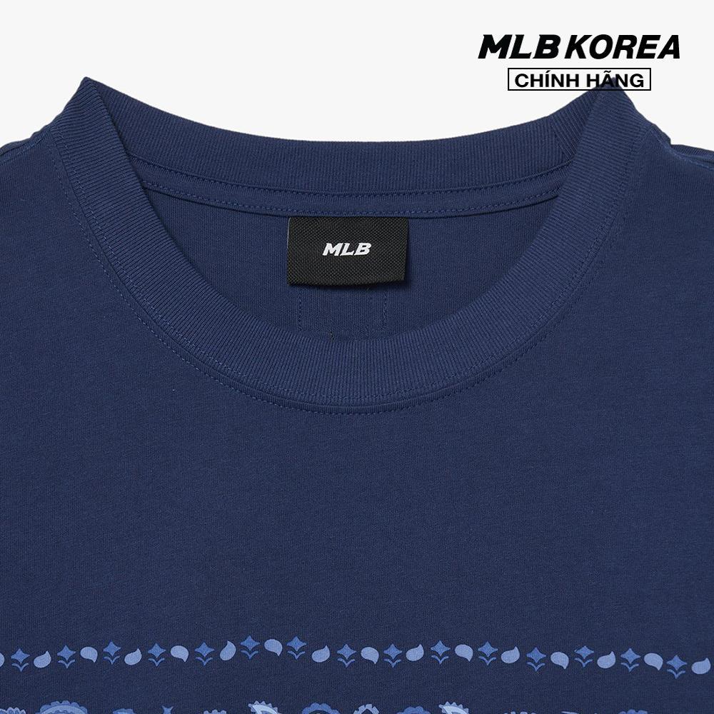 MLB - Áo thun unisex cổ tròn tay ngắn Paisley Big Logo One Point 3ATSI0133