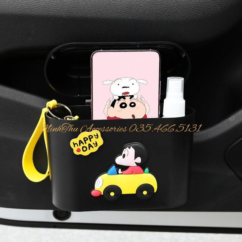Thùng Rác Mini Đa Năng Dễ Thương Tiện Dụng Cho Xe Hơi