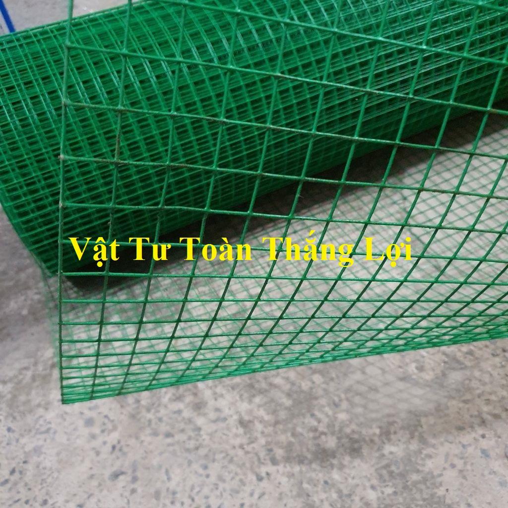 Lưới sắt bọc nhựa màu xanh vây gà vịt thú nuuôi