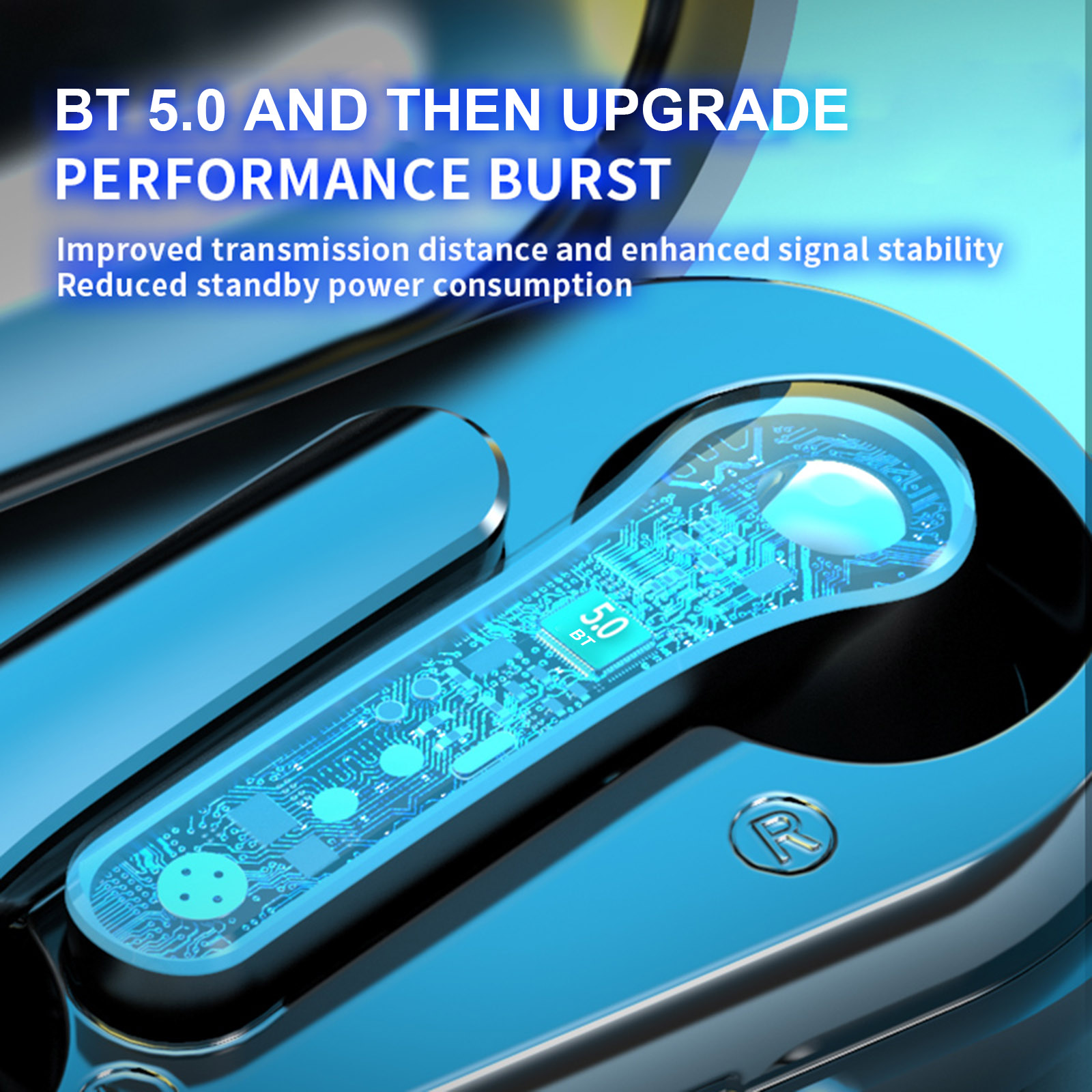 Tai Nghe Không Dây Chống Nước Bluetooth 5.0 Mini LB-20 TWS Cảm Ứng Giảm Tiếng Ồn Âm Thanh HiFi