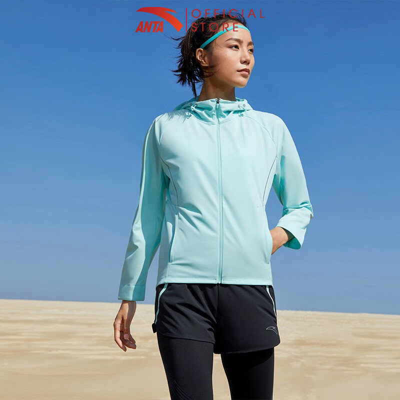 Áo khoác gió thể thao nữ A-RAIN RESISTANT Anta 862315701