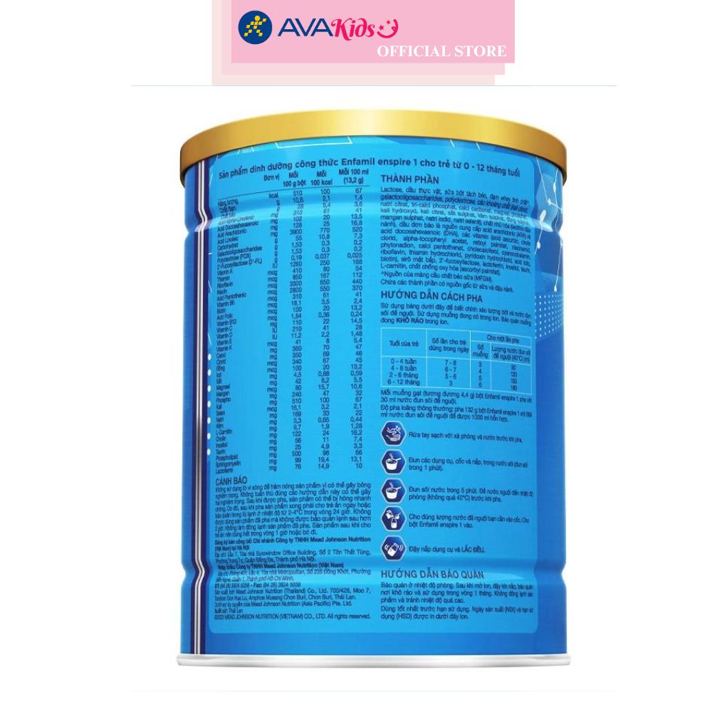Sữa bột Enfamil Enspire số 1 350g (0 - 12 tháng)