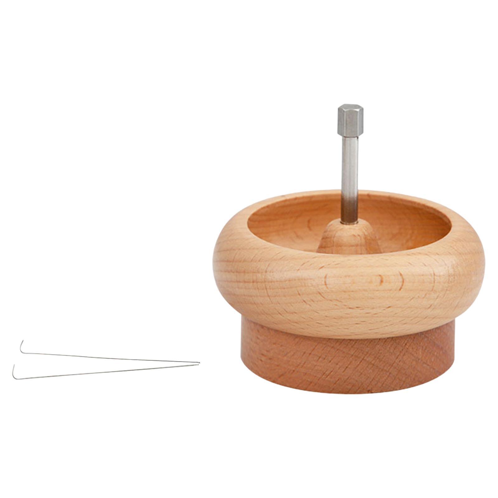 Wooden Bead Beading Bowl for Bracelets DIY Arts Crafts