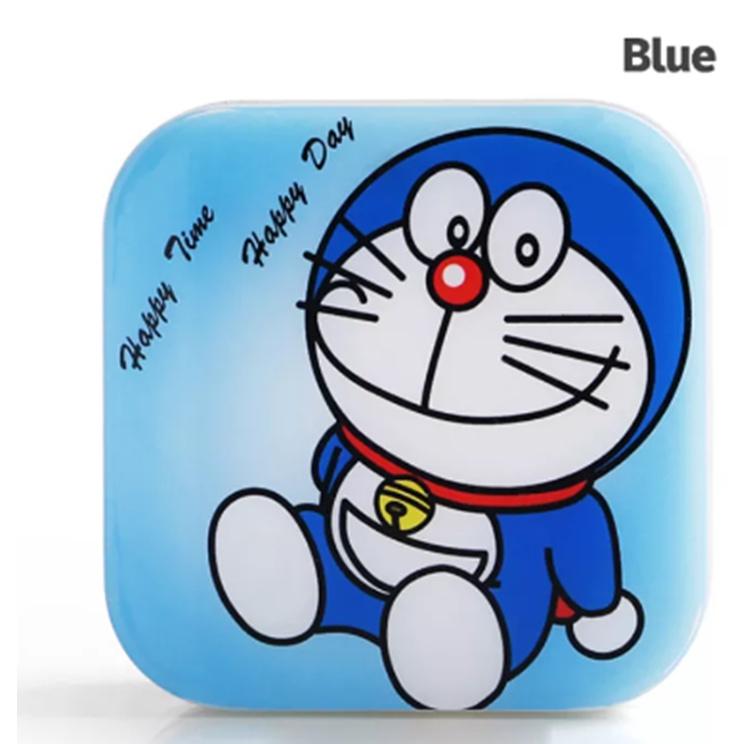 Đèn Led sài điện Trang Trí Mèo Doraemon - Kitty cho Phòng Ngủ Đèn Đầu Giường có Điều Khiển Từ Xa hoặc Công Tắc  cho bé