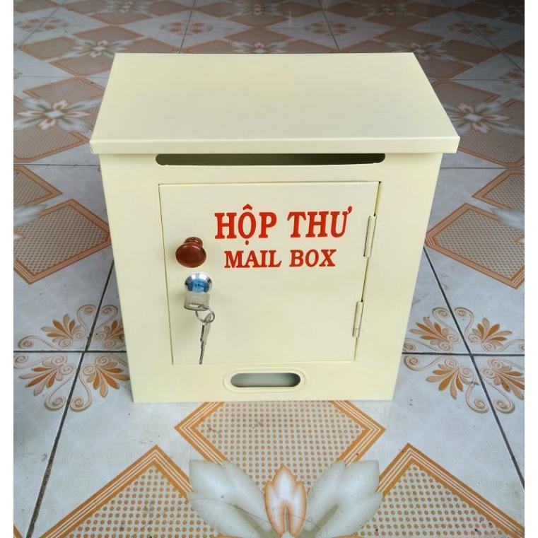 Hộp thư góp ý ( Mailbox)size lớn nhiều màu (10cmx25cmx31cm)