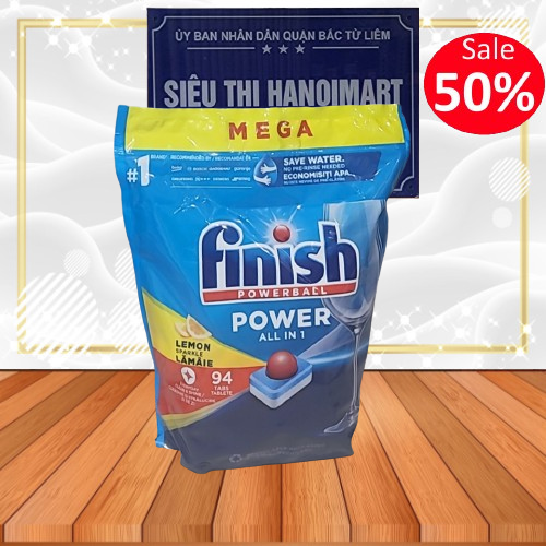 Viên rửa bát Finish all in one 90 viên - Finish All in 1