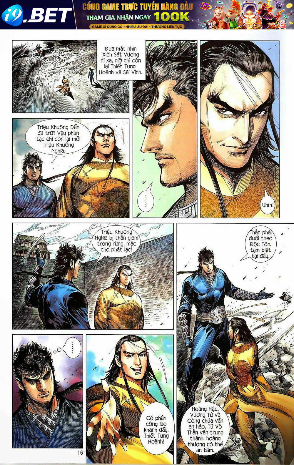 thiết tướng tung hoành (cựu tác) chapter 127 16