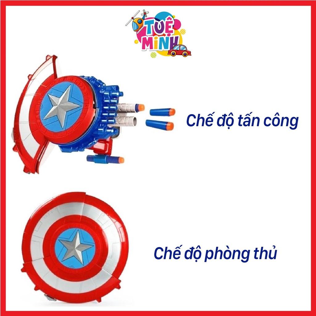 (Có Sẵn) Khiên captain america, khiên đội trưởng mỹ bắn đạn nhựa an toàn 100%, hàng loại 1 và size lớn