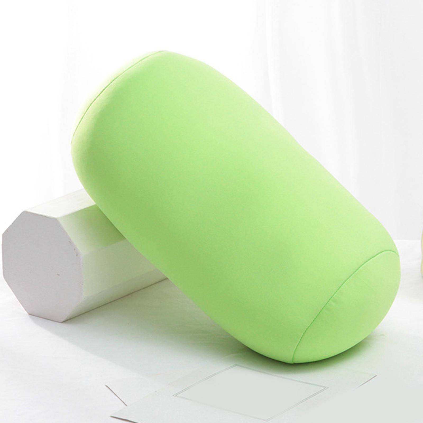 Microbead Pillow Head, Neck, Back Support Pillow for Plane Home Yoga