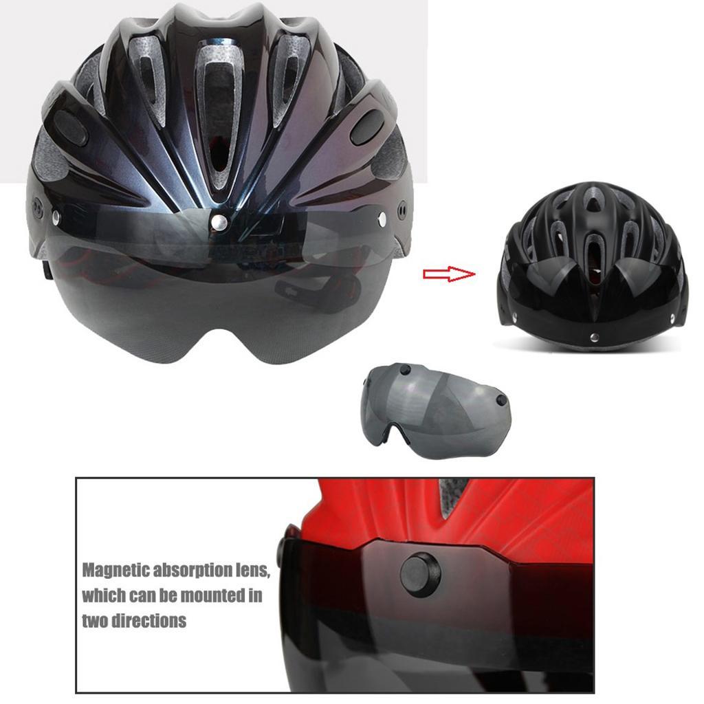 4 Piece Helmet Eye Lens Triathlon Road Mountain Cycling Helmet Lens