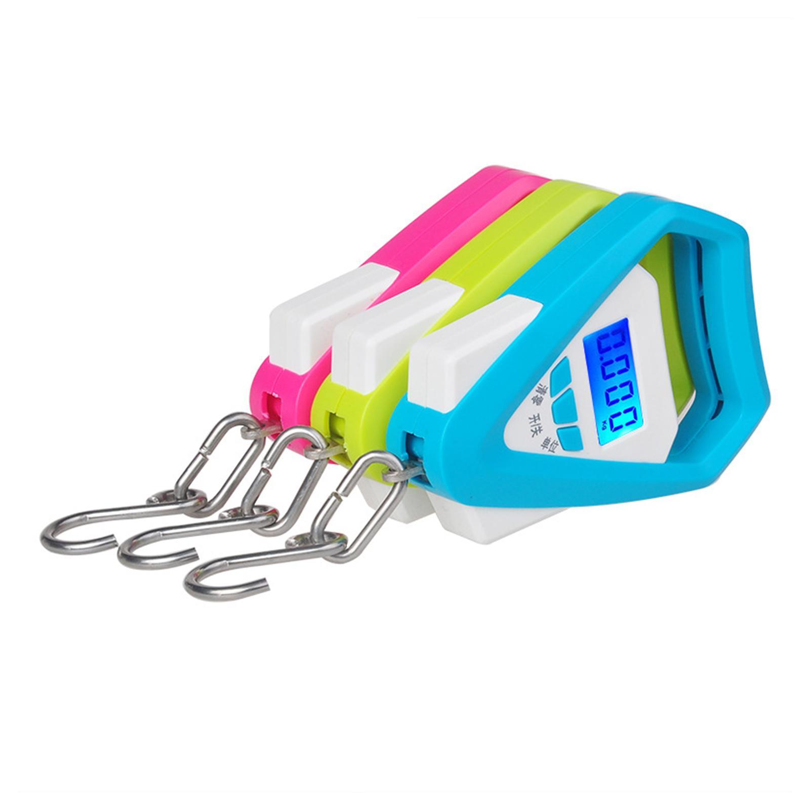 Electronic Hanging Weight Scale with Weight Hook 110lb /50kg for Travel Bag