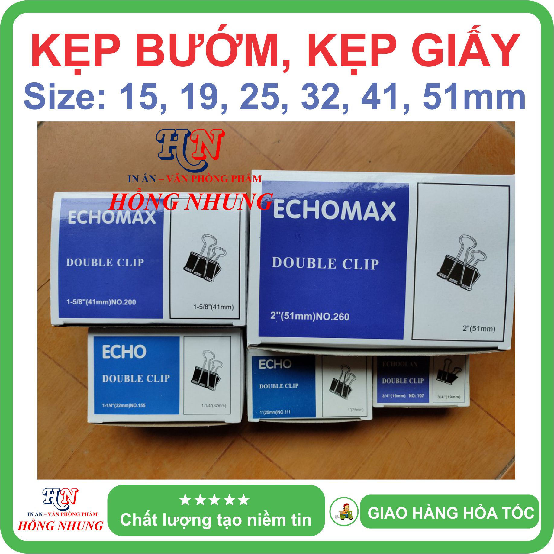 [SÉT] COMBO 2 Hộp Kẹp Bướm Slecho Loại 25mm (1 Hộp 12 Cái) Giúp Bạn Sắp Xếp Giấy Tờ Hợp Lý, Gọn Gàng, Bền, Đẹp, Tiện Dụng