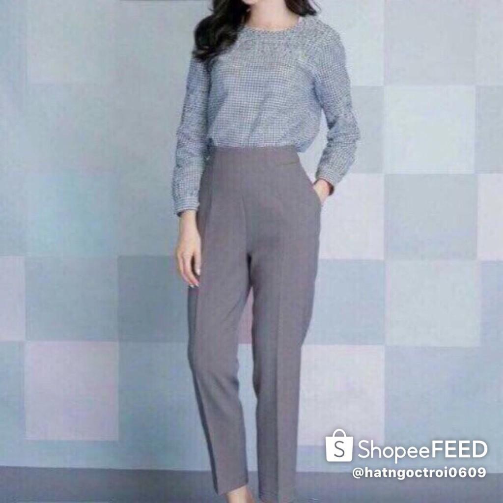Quần Baggy nữ công sở hàng VNXK giá tận xưởng thanh lịch, thoải mái cho người đi làm