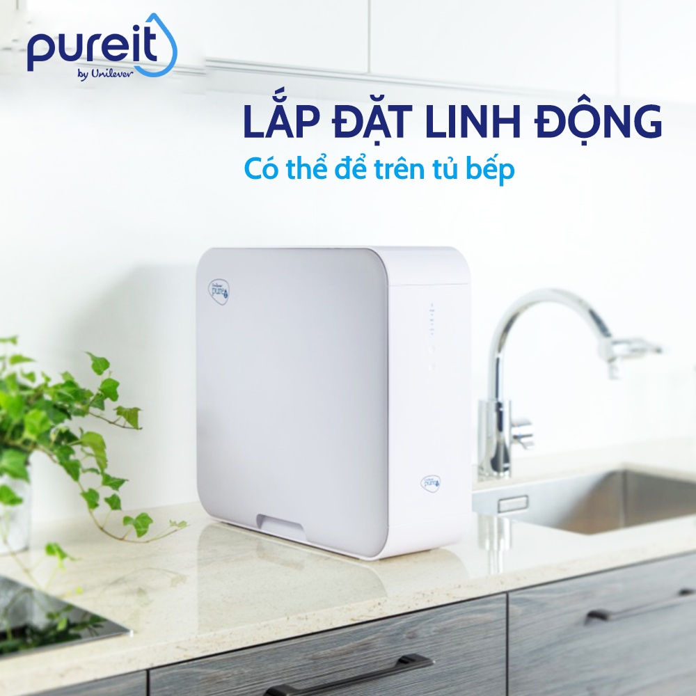 [Miễn phí lắp đặt ] Máy lọc nước Unilever Pureit Delica UR5640 RO lớn , công suất lọc 14000L, tốc độ lọc 1.5L/phút. Hàng chính hãng