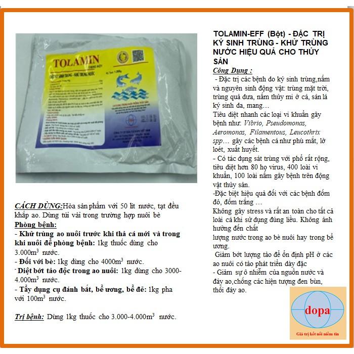 TOLAMIN DOPA GÓI 1KG dùng cho thủy sản DOPA.COM.VN