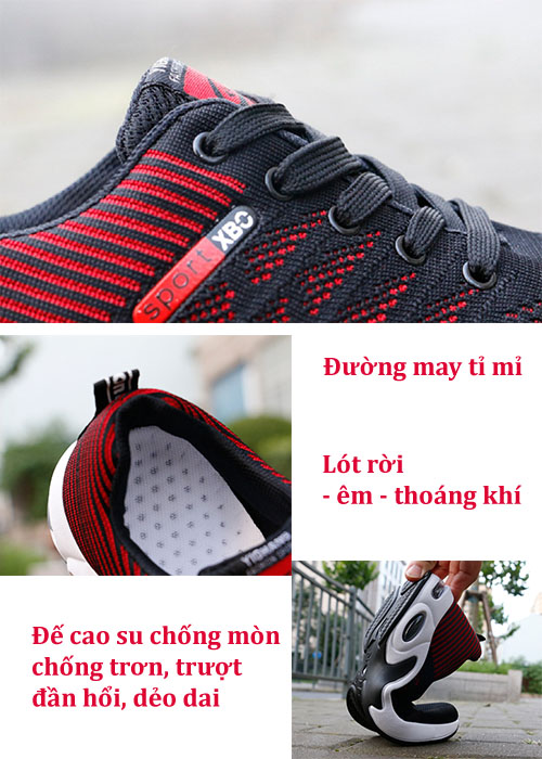 Giày nam - Sneaker Thể Thao Nam