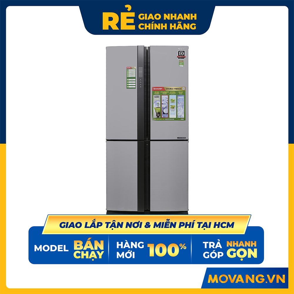 Tủ Lạnh Inverter Sharp SJ-FX680V-ST - Hàng chính hãng