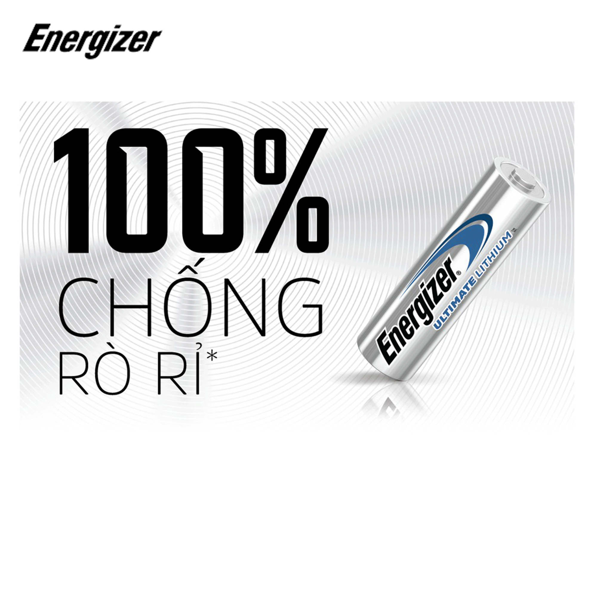 Pin AA Energizer Ultimate Lithium L91 - Vỉ 2 viên