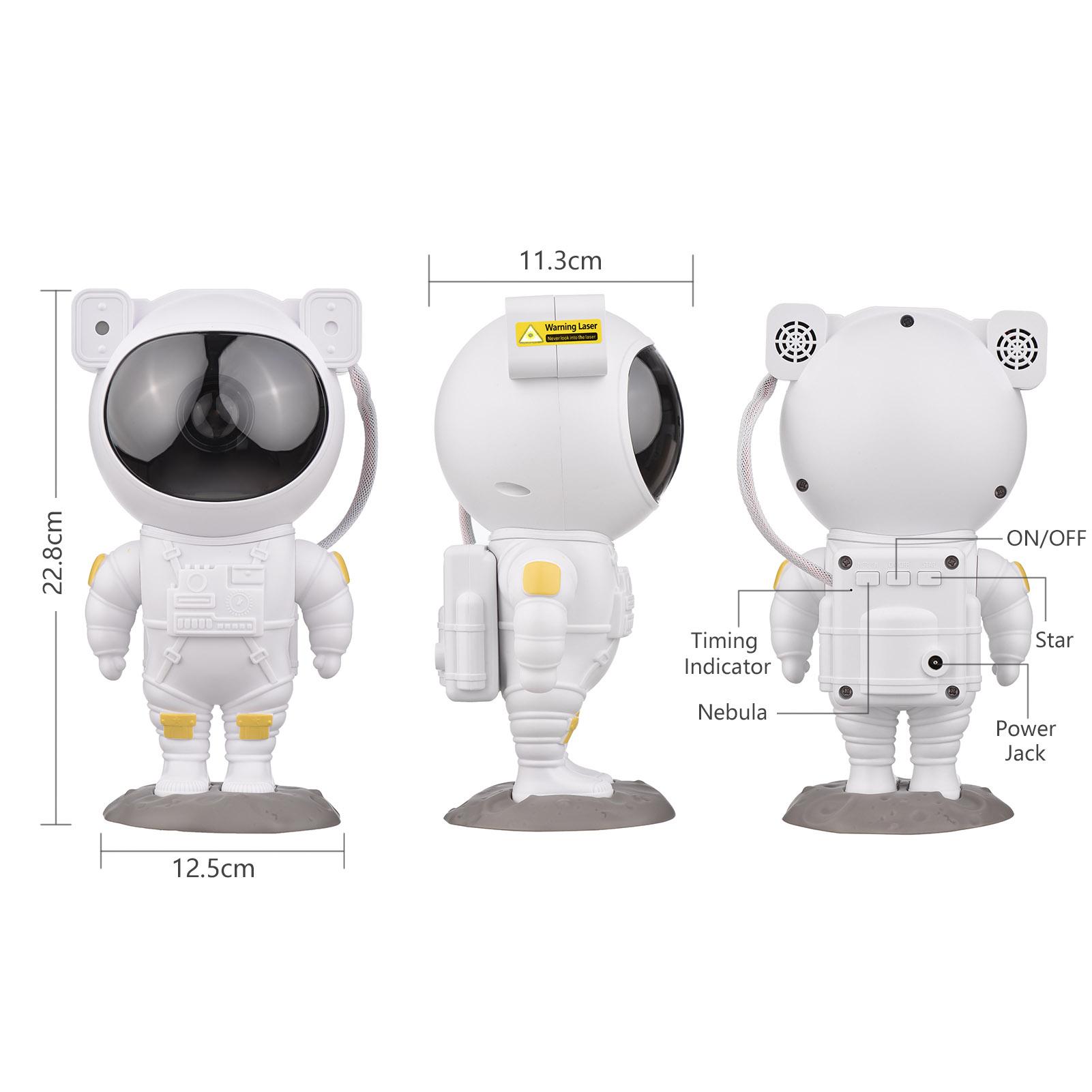 Đèn Led Phi Hành Gia Chiếu Thiên Hà Bầu Trời Sao Đổi Mầu Dùng Cho Phòng Ngủ Và Phòng Bay