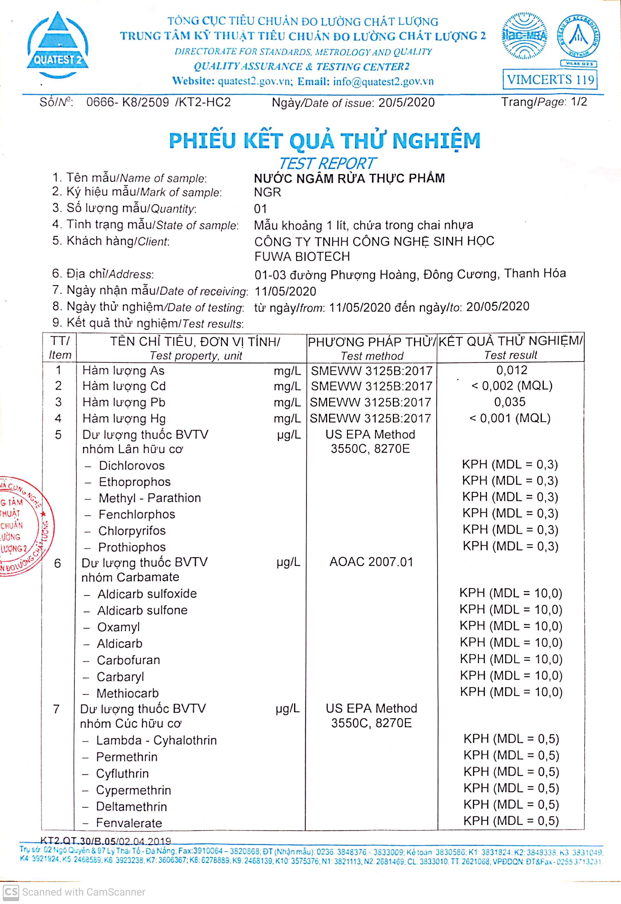 Nước ngâm rửa rau củ quả enzyme sinh học từ vỏ dứa Fuwa3e 3.8L