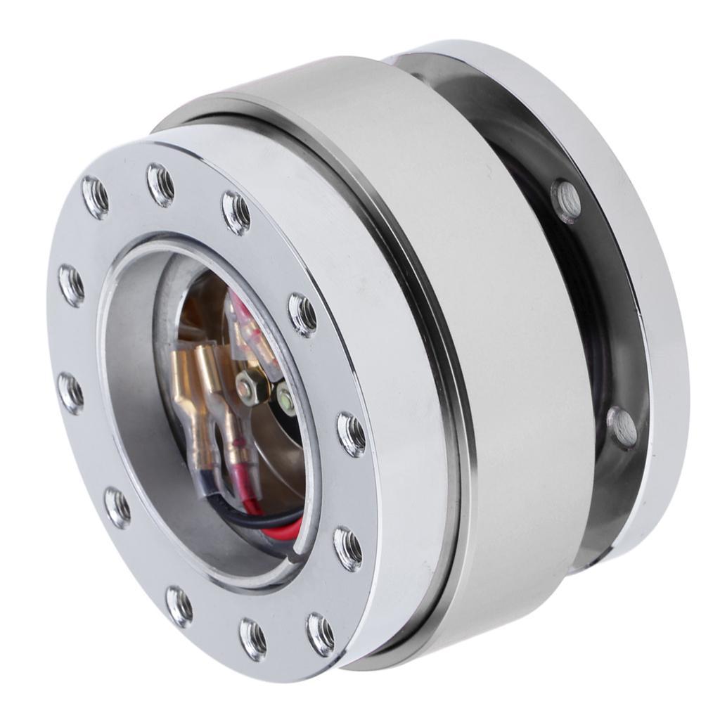 Racing Steering Wheel Quick Release Hub Adapter Snap Off Kit