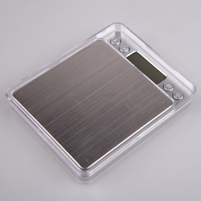 Cân Tiểu Ly Điện Tử Platform Cao Cấp Cân Điện Tử Mini Inox I-2000 Độ Chính Xác 0.01g