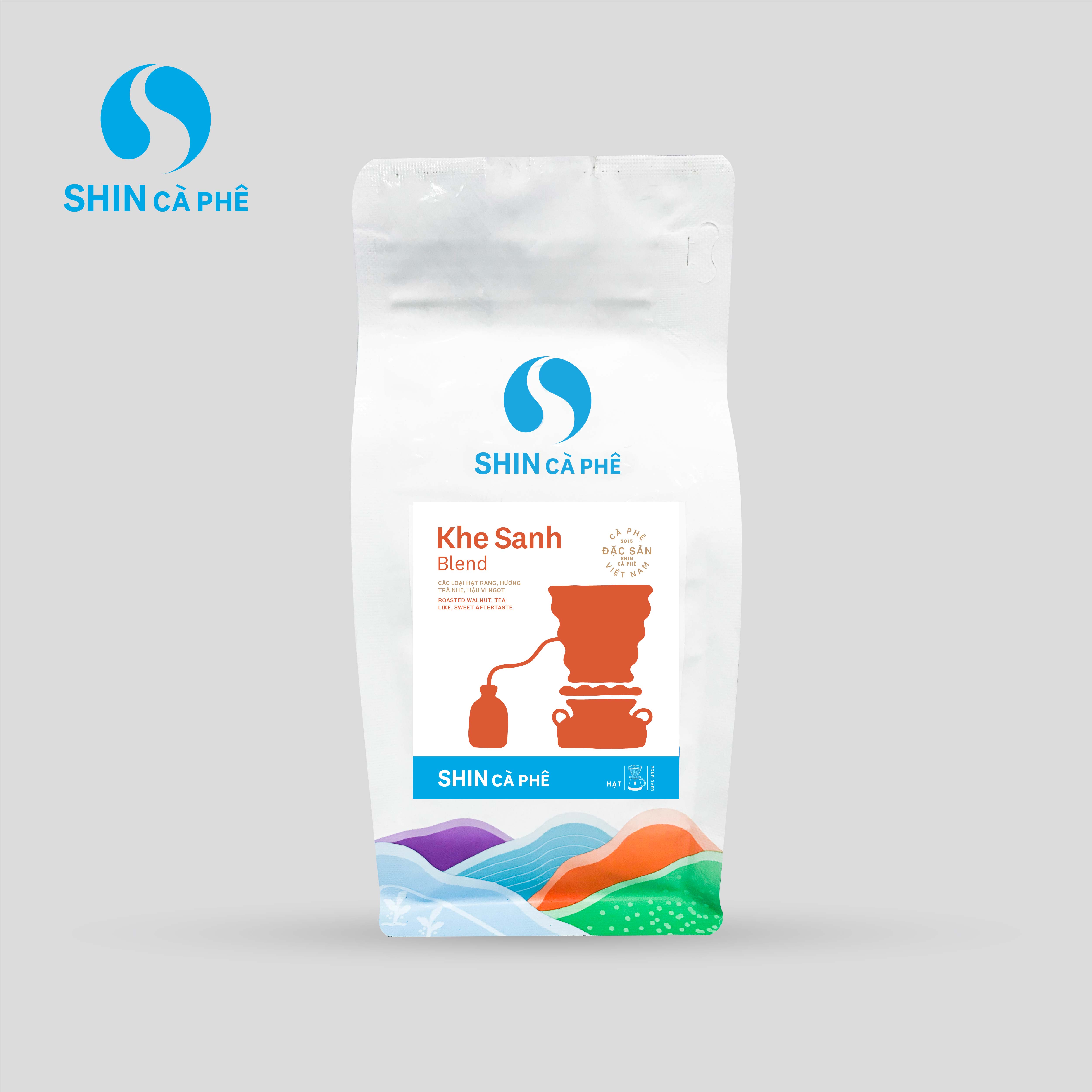 Combo Tiết kiệm - 4 túi cà phê đặc sản pha thủ công SHIN Cà Phê