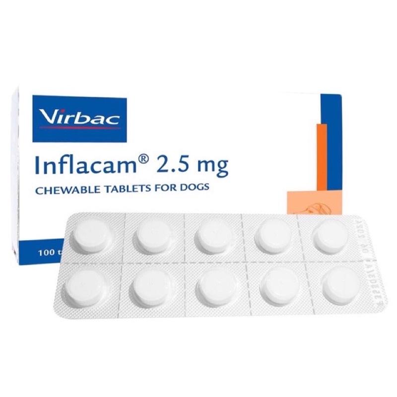 Virbac Inflacam 2.5mg - Giảm đau kháng viêm cho chó 1vien