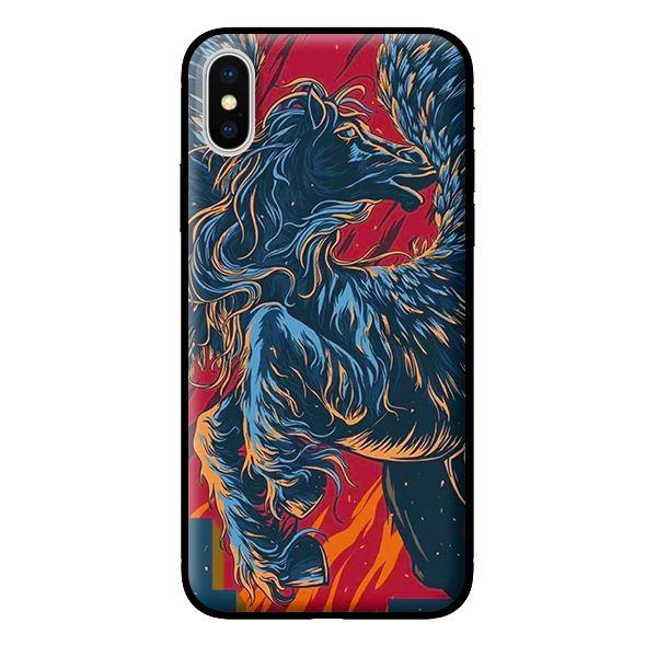Ốp in cho iPhone X Ngựa Bay - Hàng chính hãng