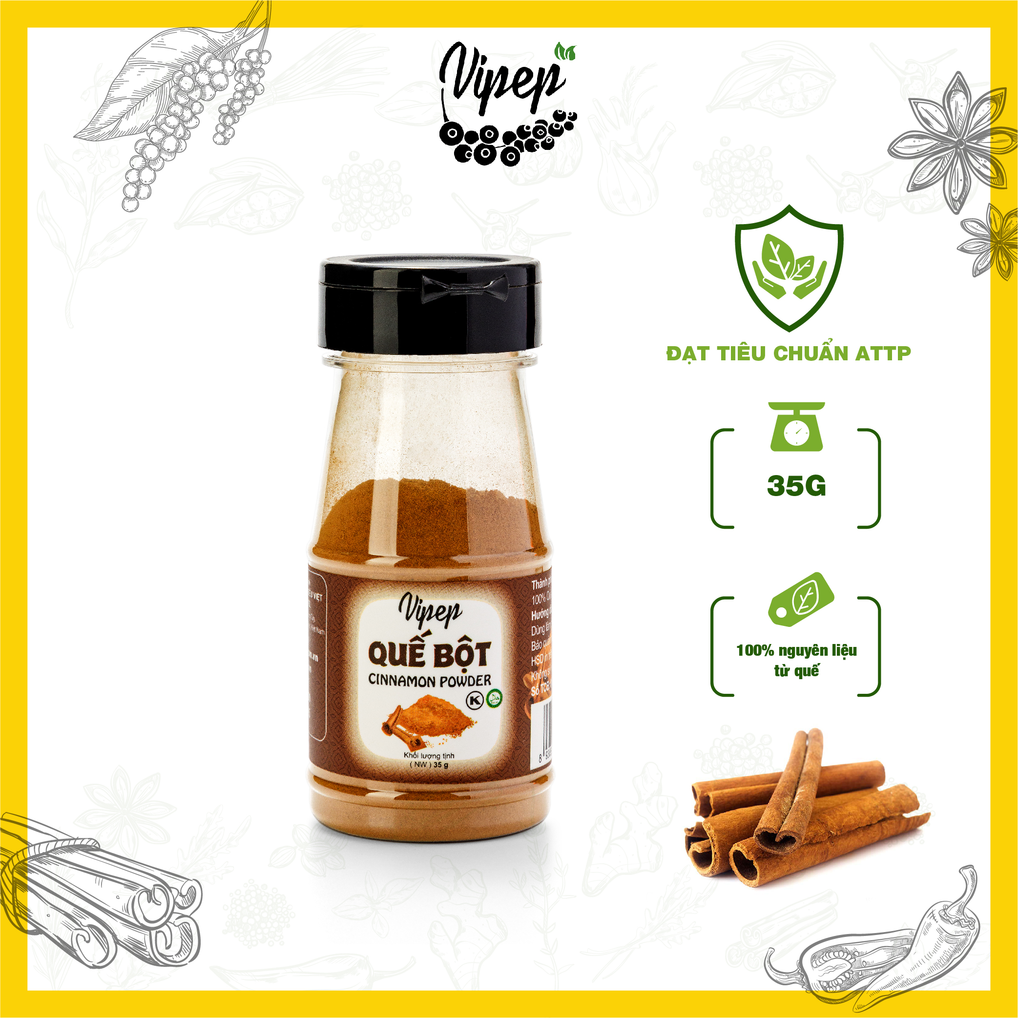 Quế Bột Vipep