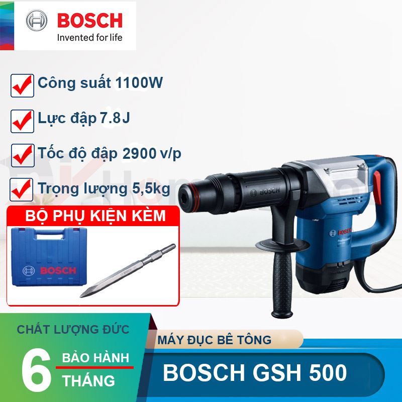 Máy đục bê tông Bosch GSH 500