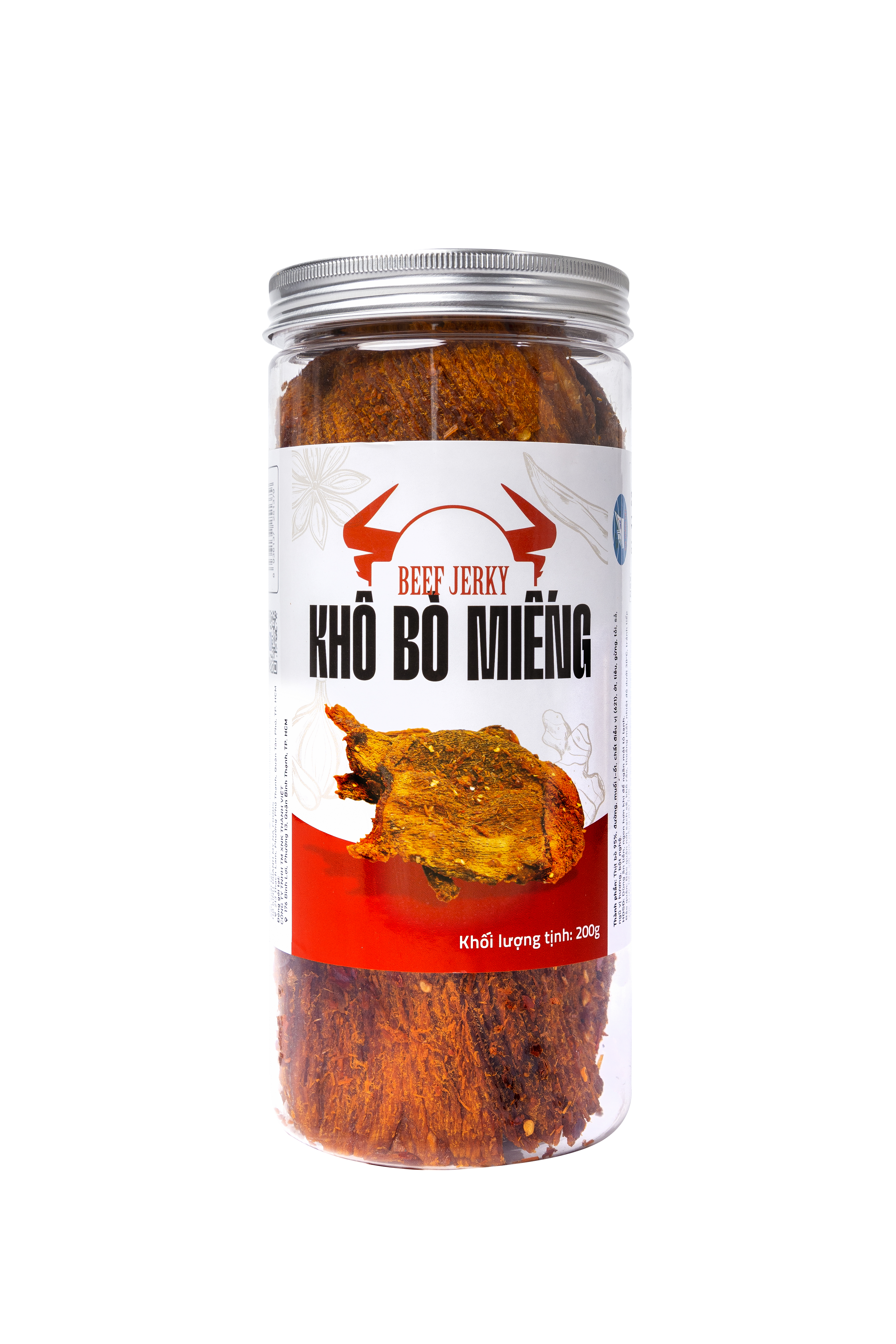 KHÔ BÒ MIẾNG 200 G ( HỦ LỚN)