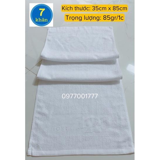 Khăn tắm hay Khăn Mặt khách sạn 35x86cm xuất Nhật - Thêu hình xinh xắn