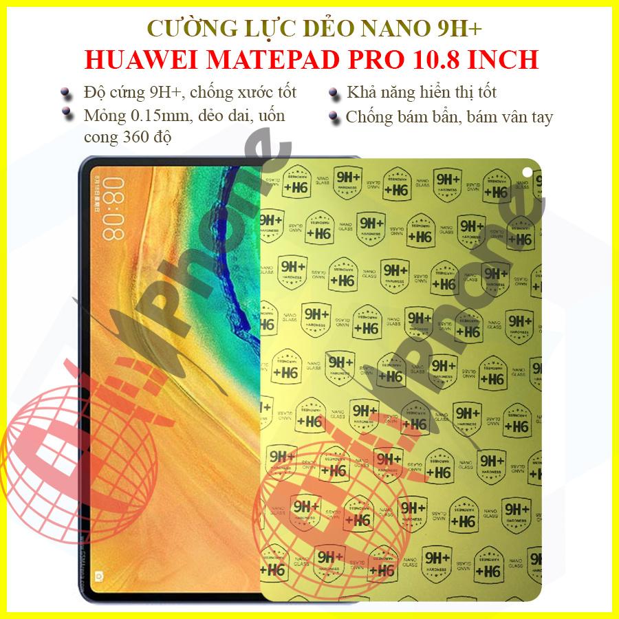 Dán cường lực dẻo nano dành cho   Huawei MatePad Pro 10.8 2019, 2021