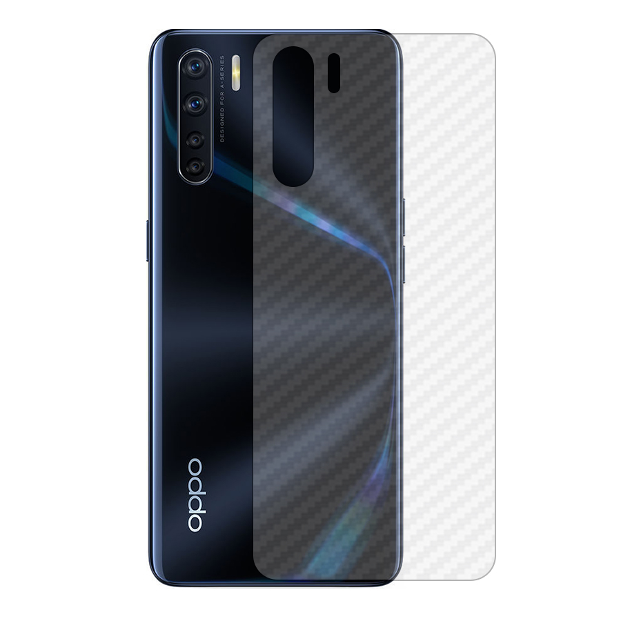 Miếng Dán Mặt Lưng Cacbon Dành Cho Oppo A91- Handtown - Hàng Chính Hãng