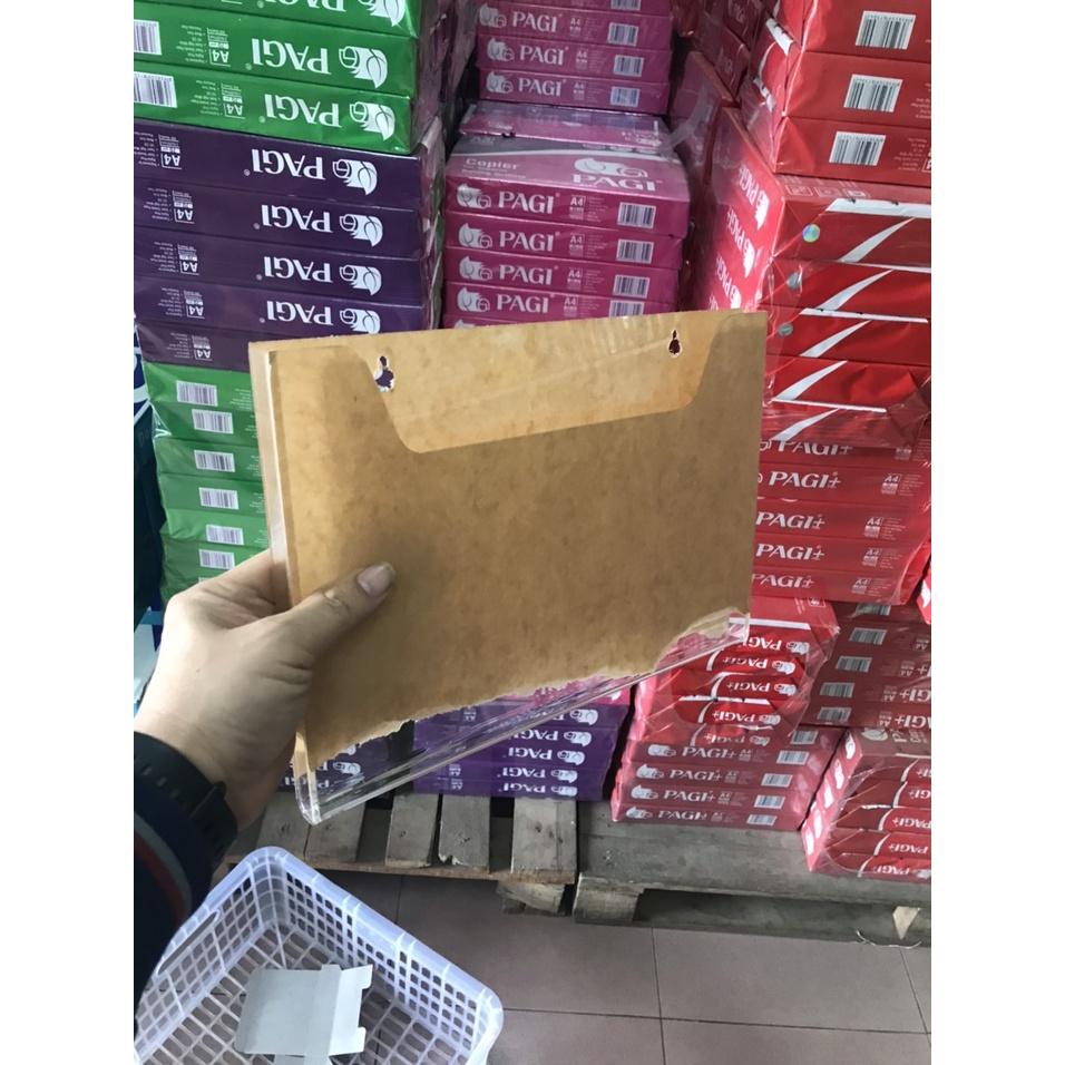 Kệ Mica chuẩn Đài Loan Đựng Tờ Rơi Treo Tường Trong Suốt khổ ngang A4, A5, A6