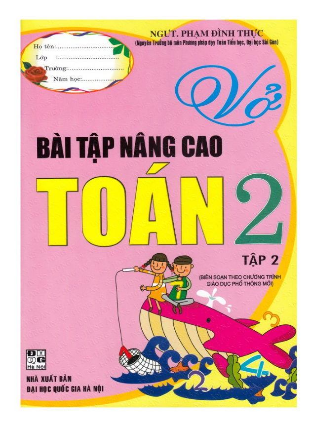 Sách - Vở bài tập nâng cao Toán 2 tập 2 (Biên soạn theo chương trình giáo dục phổ thông mới)