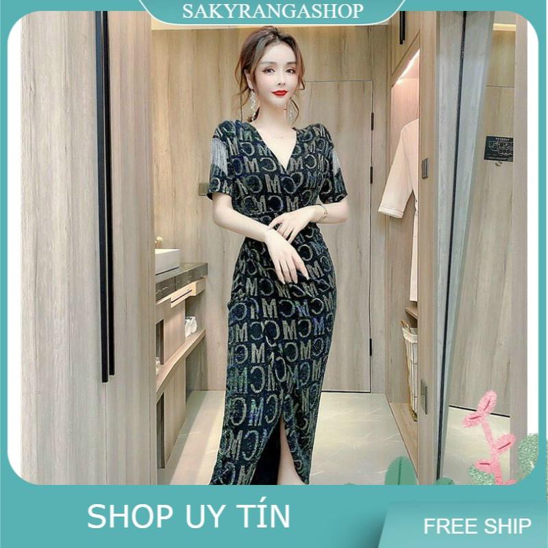 ĐẦM BODY CHỮ TUA RUA