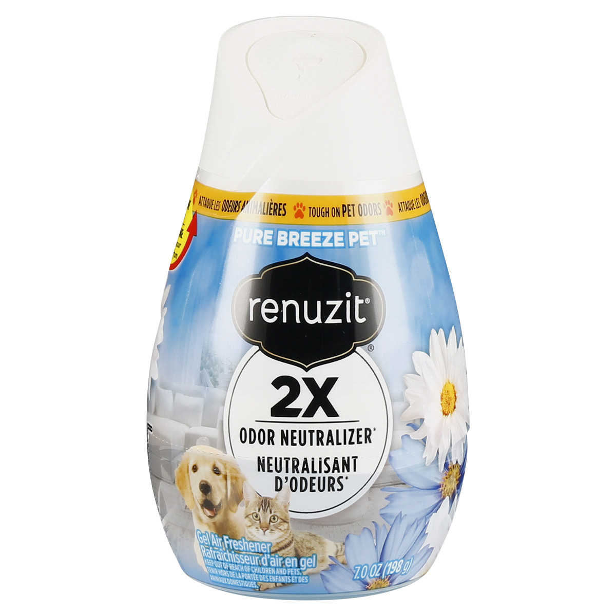 Sáp Thơm Phòng Renuzit Dial Pure Breeze Pet 198g