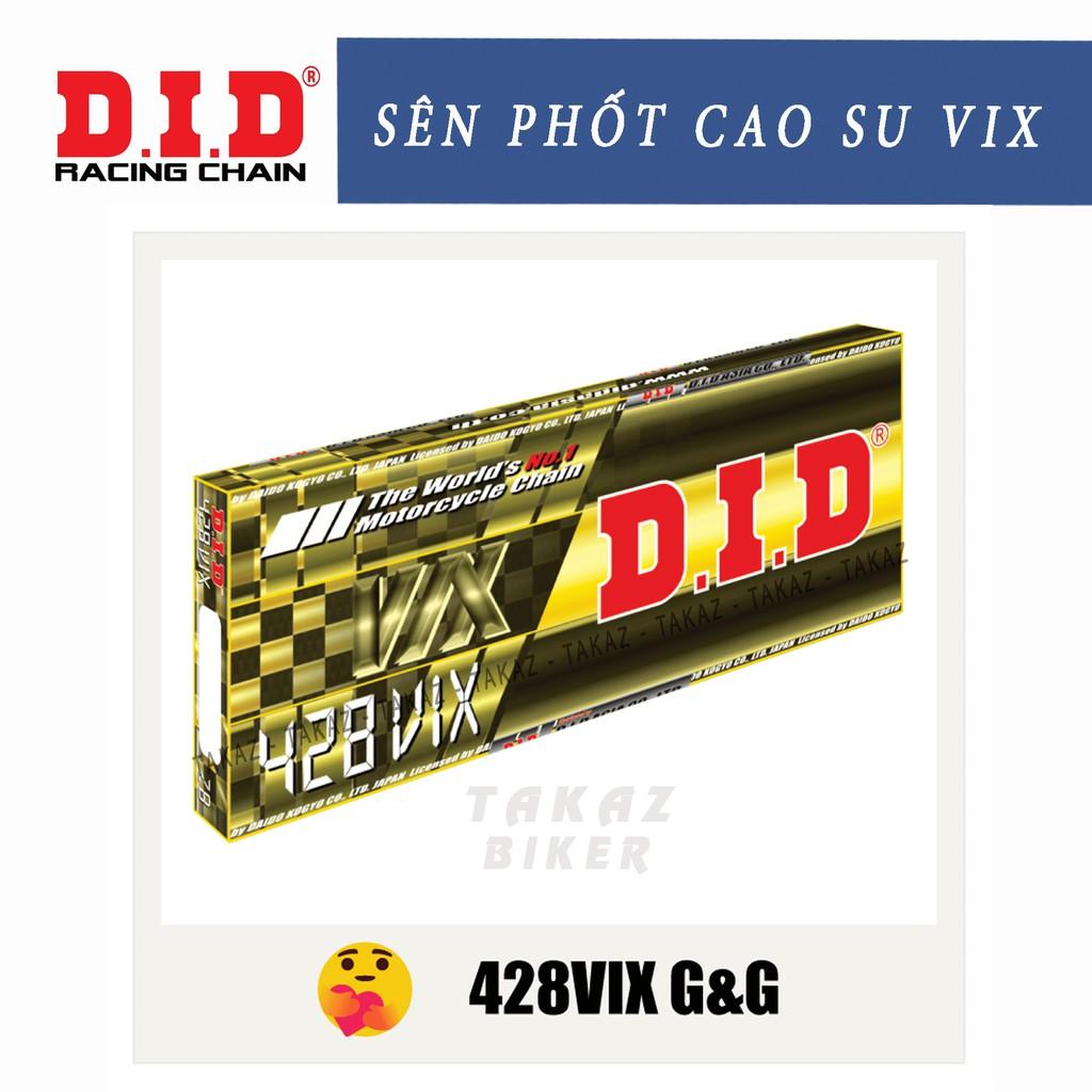B2 Sên Phốt Cao Su 428 VIX T-ring GOLD - 132L Cải Tiến Mới Của Huyền Thoại TFX