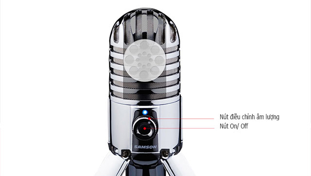 Micro Thu Âm USB - Samson Meteor Mic - Hàng chính hãng