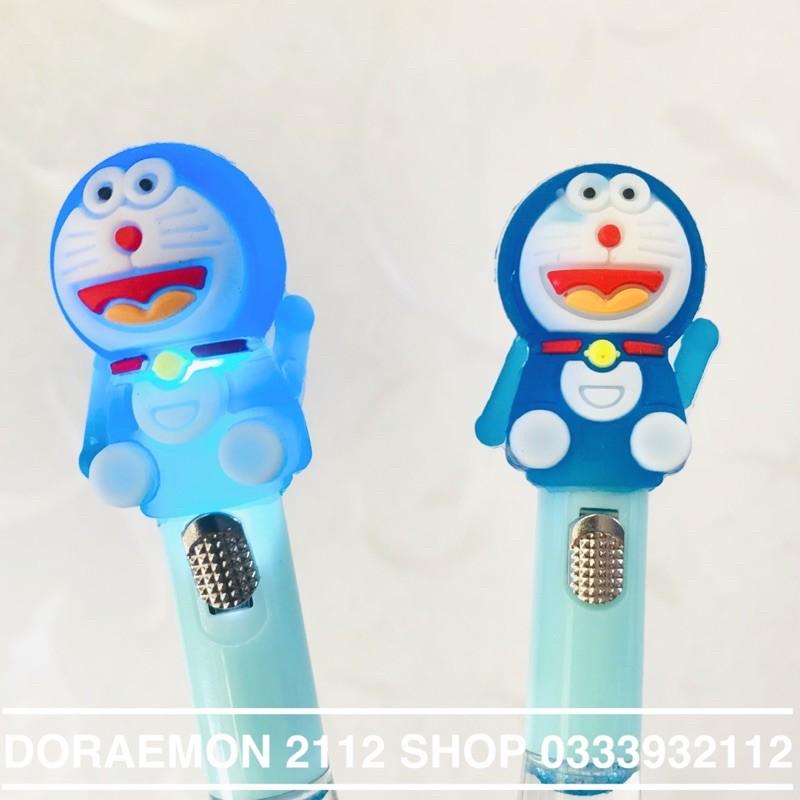 Bút mực xanh có đèn DORAEMON