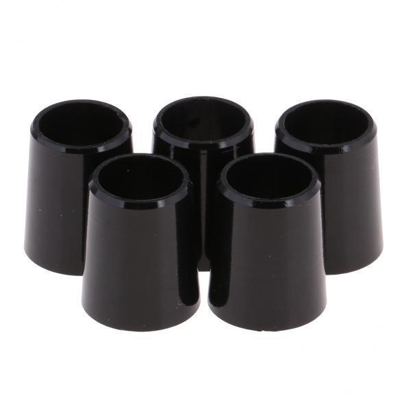 3x5pcs Black Golf Shaft Sleeve Ferrules .335 .370  Adapter .370