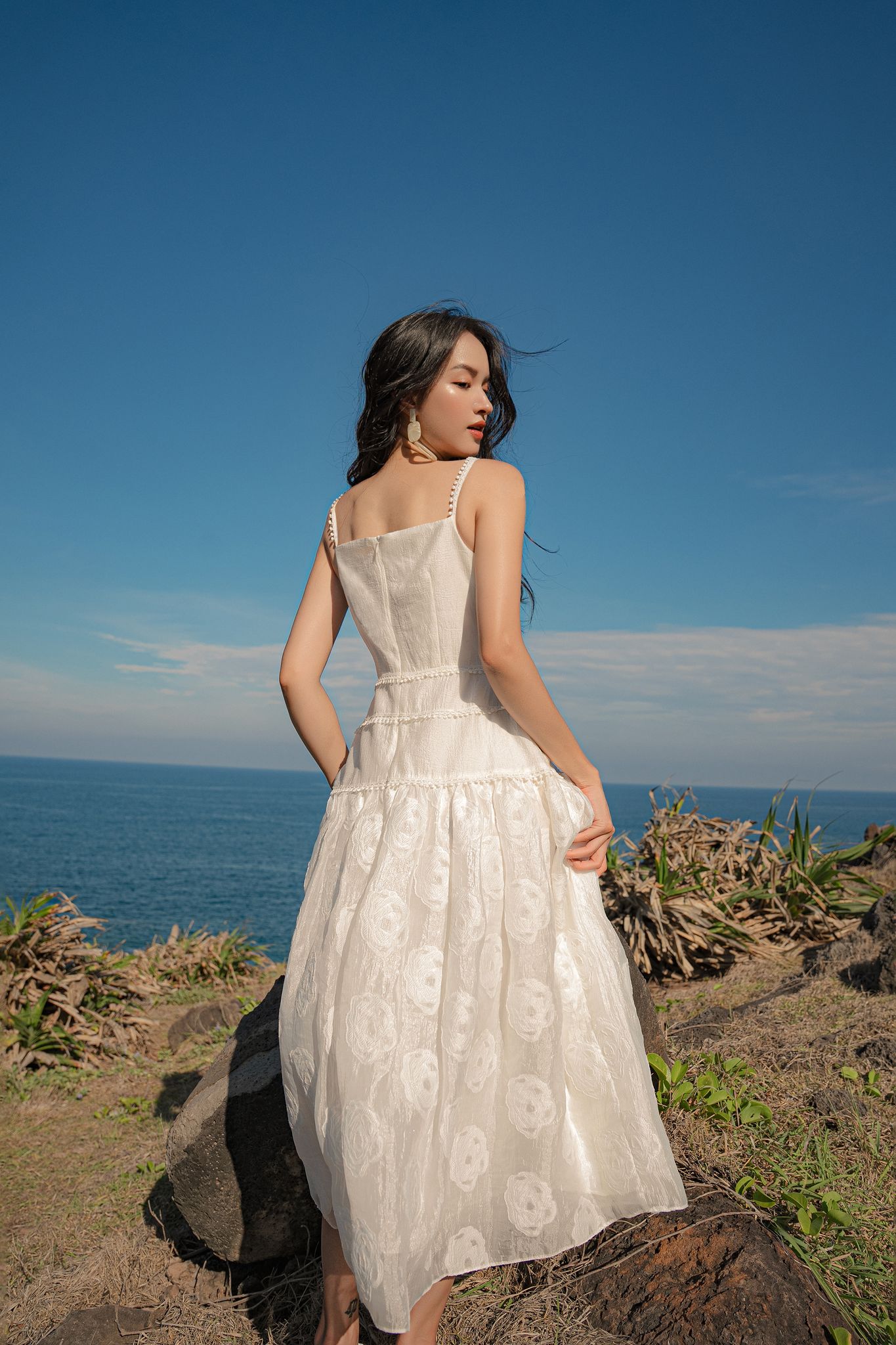 OLV - Đầm Elizza White Dress