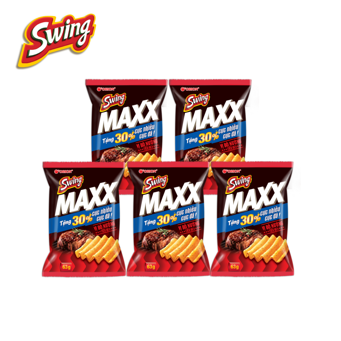 Lốc 5 Snack Swing (56g x 5)